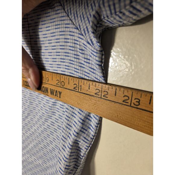 TOMMY BAHAMA Mens M Sarasota Stretch Ventura Coast IslandZone Shirt Soft Blue - Picture 8 of 9